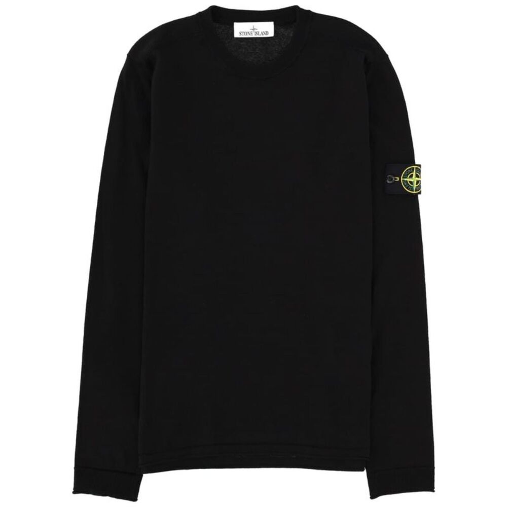 Stone Island Men Stone Island Men Maglia In Cotone Con Patch Logo